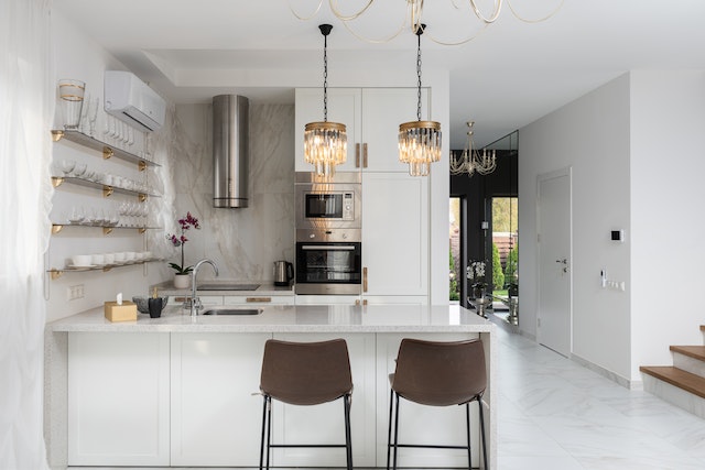 york-county-rental-white-modern-kitchen-with-appliances